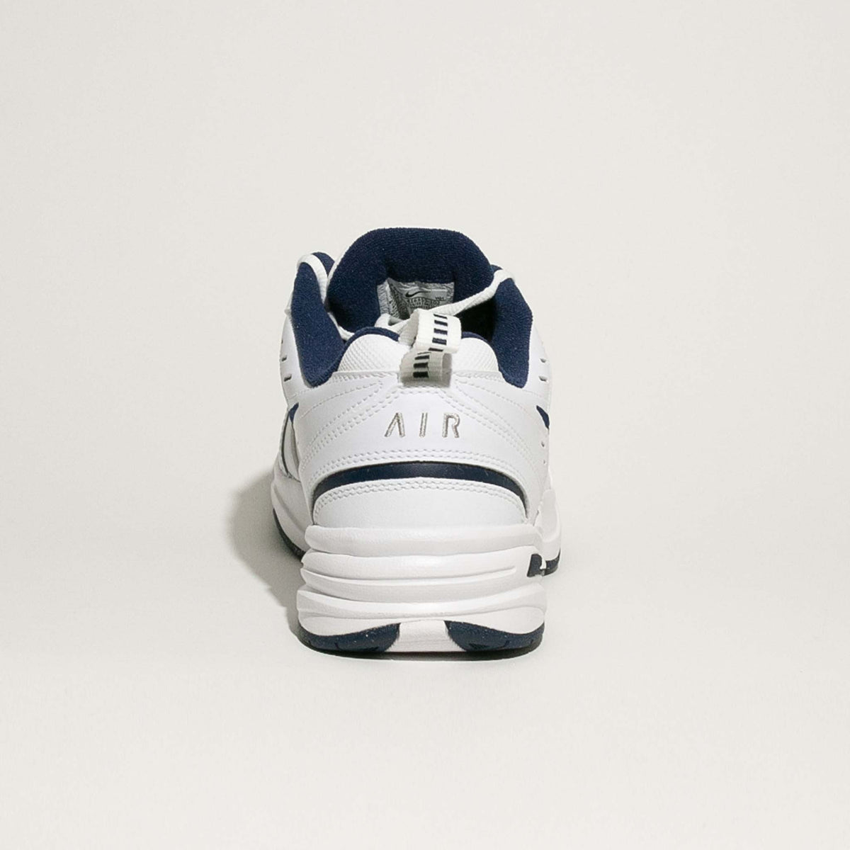 Nike Air Monarch IV 4E White Metallic Silver BRAND NEW Multiple Sizes Nike Air Monarch IV Wide | Men main image 4