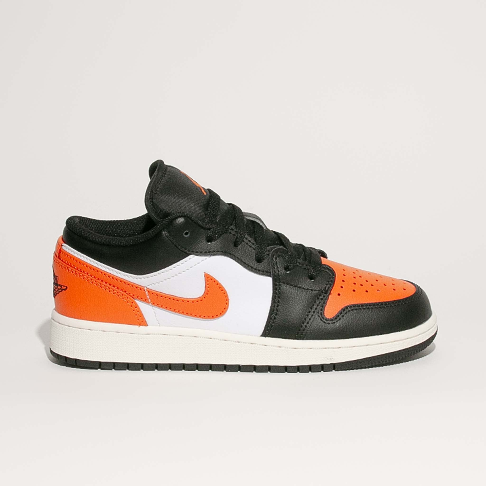 Nike Air Jordan 1 Low (GS) Black/Starfish/White – Caltone