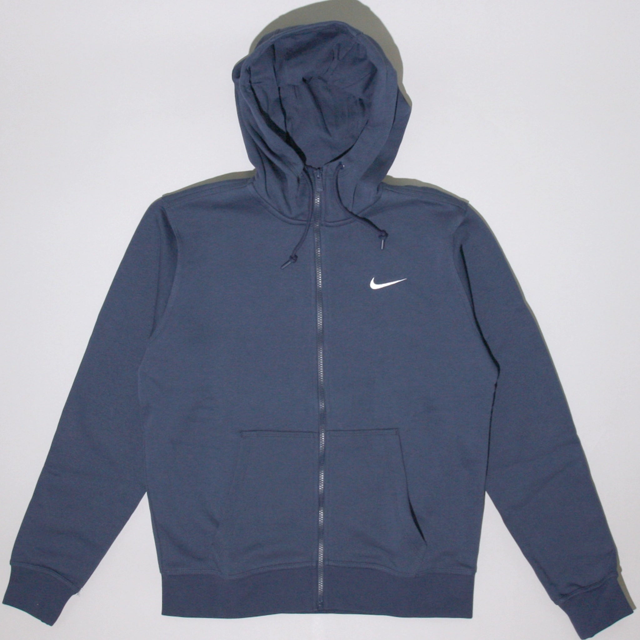 Nike zip hoodie discount navy