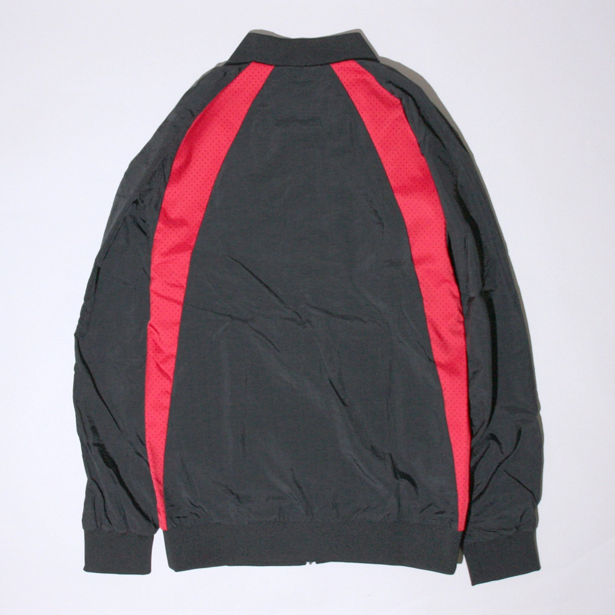 Jordan Sportswear Wings Woven Muscle Jacket Black Red