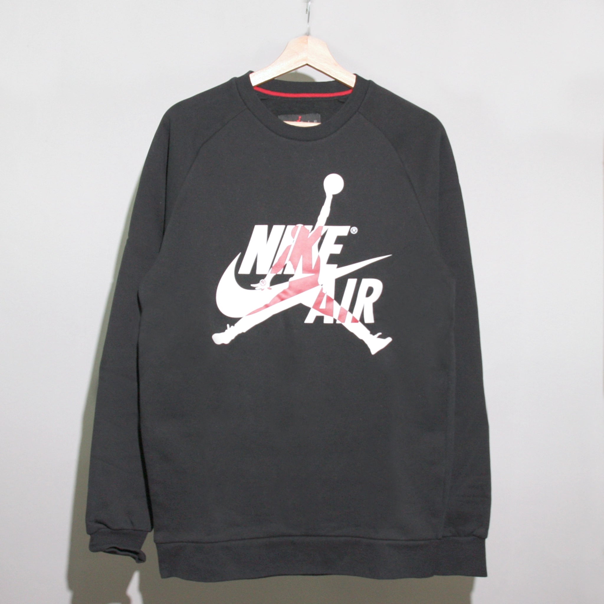 Jordan Jumpman Classics Fleece Crew Sweatshirt CALTONE
