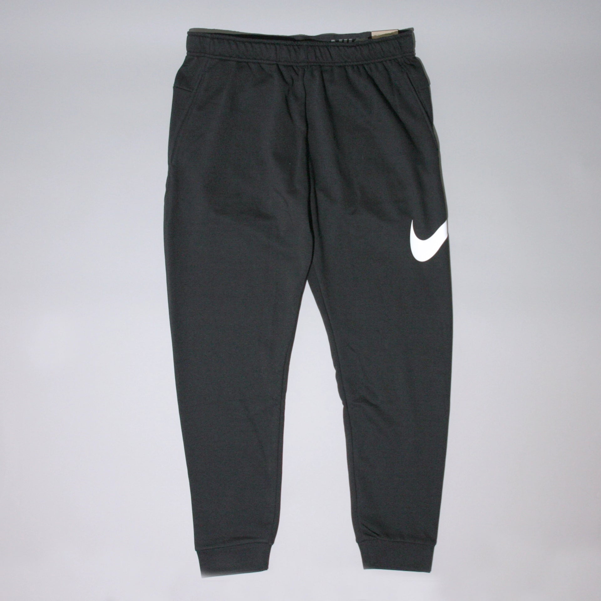Nike Dri FIT Dry Graphic Taper Fitness Pants CU6775 010 Black Caltone