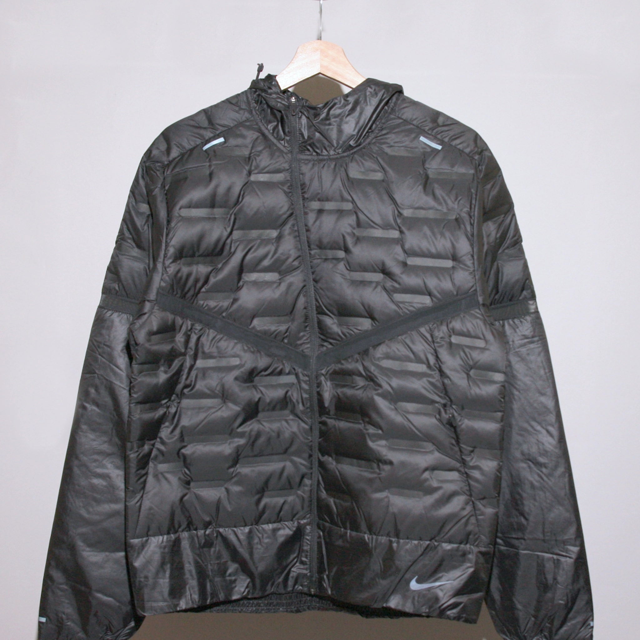 Nike Aeroloft Running Jacket CU7792 010 Black Caltone