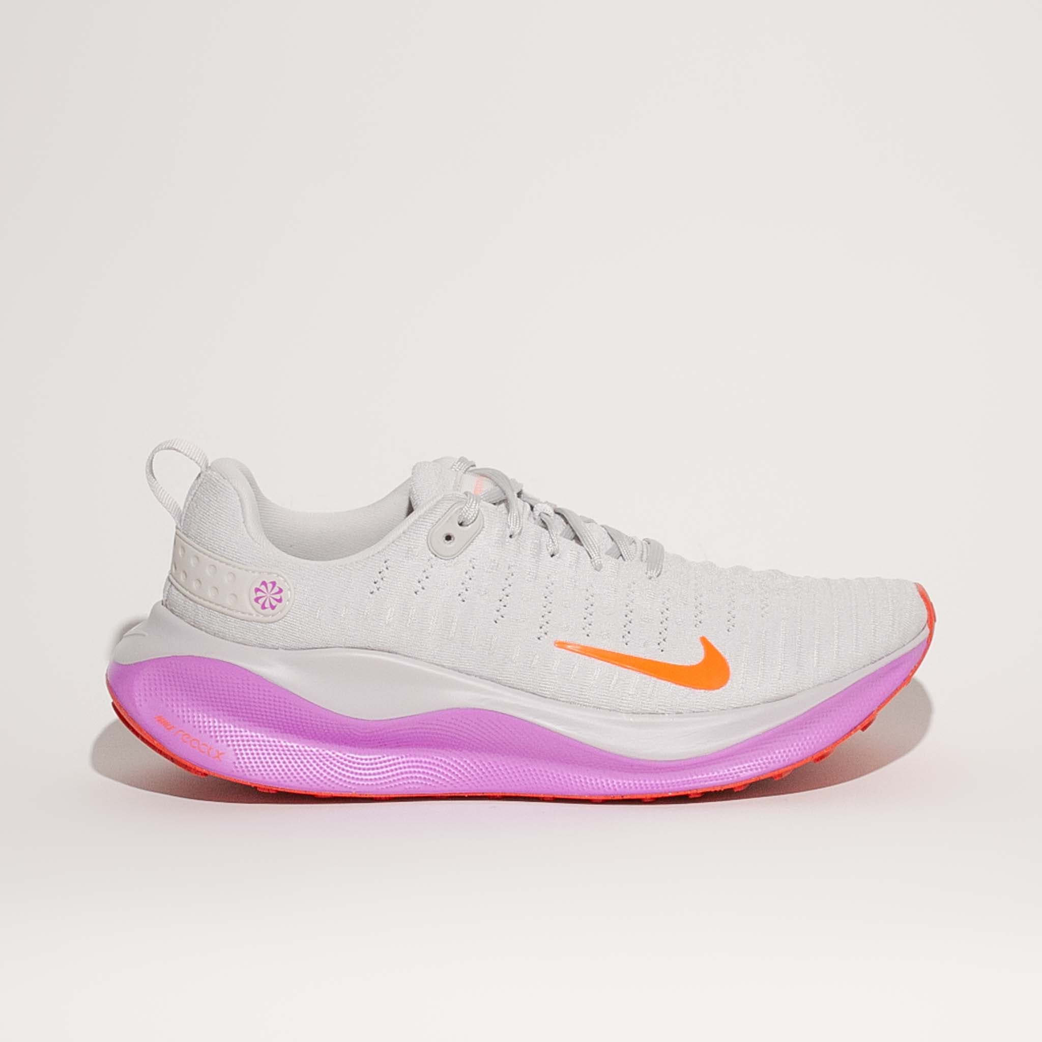 Nike Men's ReactX Infinity Run 4 Vast Grey/Bright Crimson – Caltone