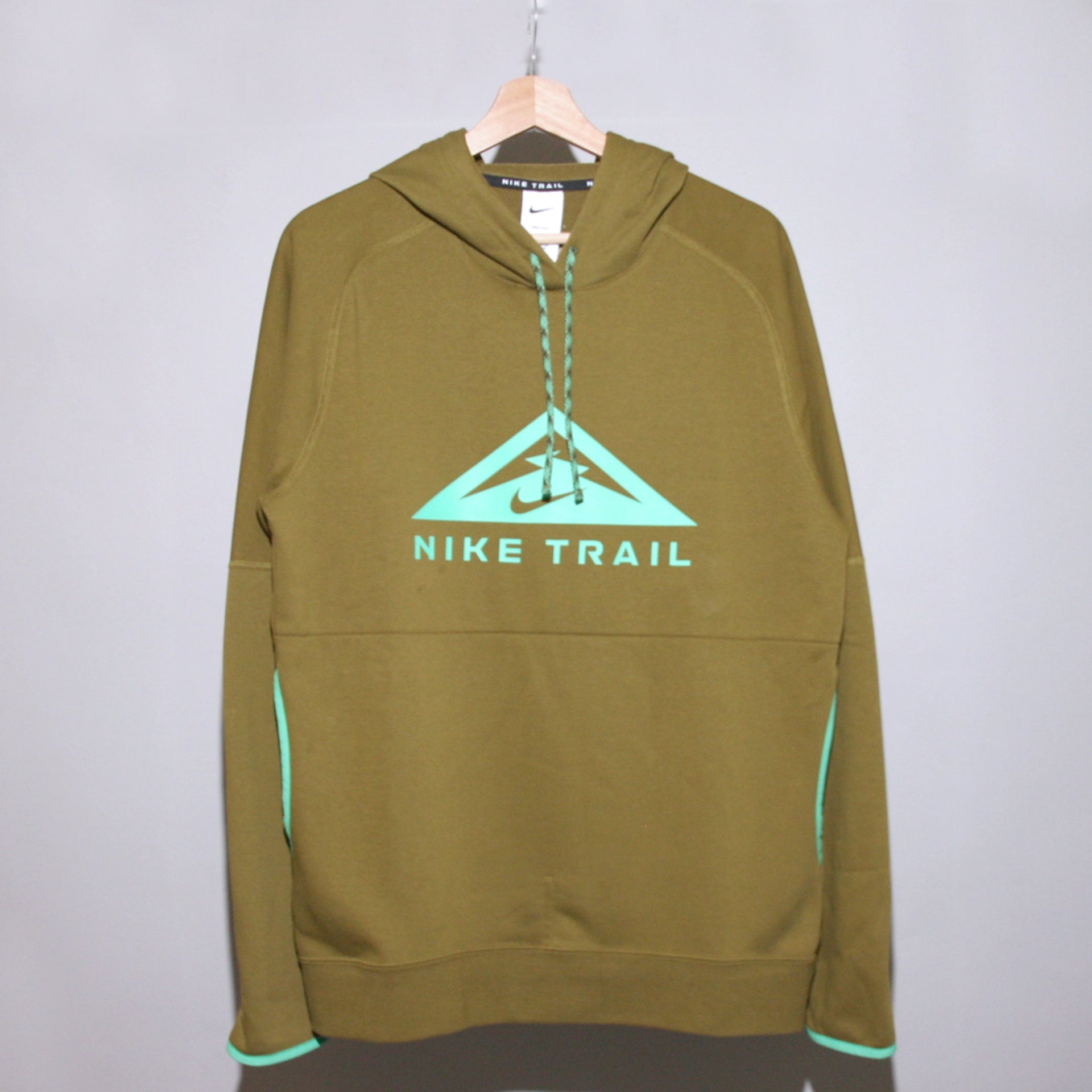 Olive flak nike hoodie sale