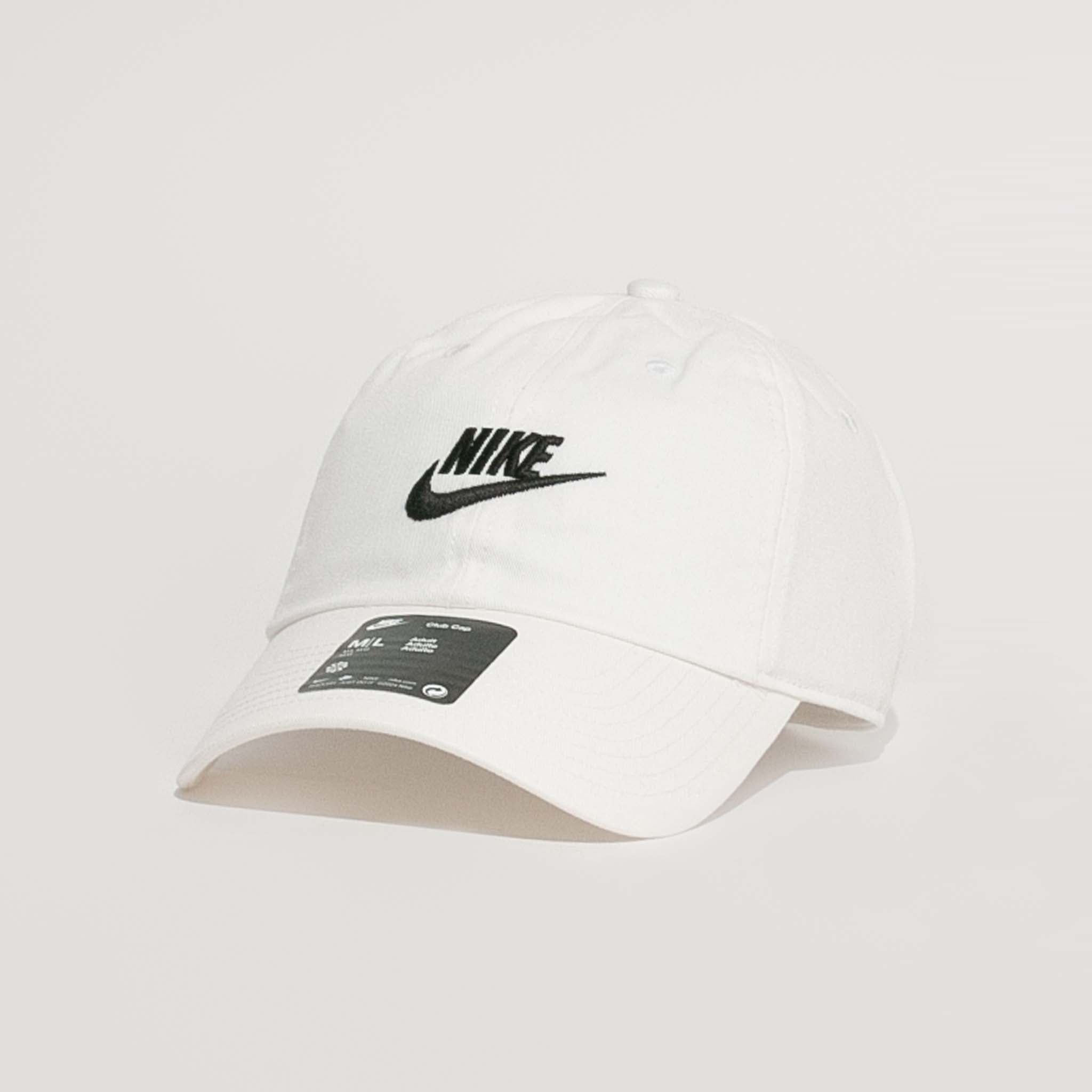 キャップ Club Unstructured Futura Wash Cap White Black FB5368100 Nike Club Unstructured Futura Wash Cap White – Caltone