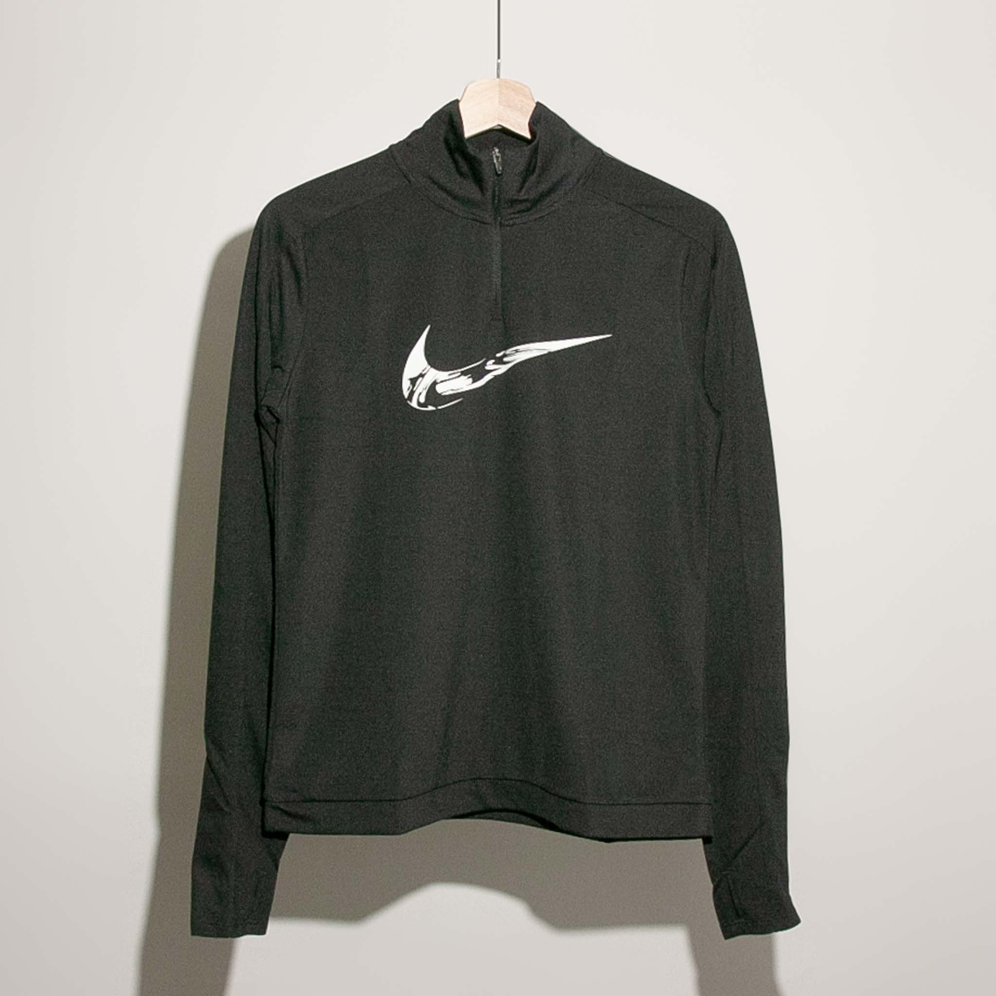 women's nike quarter zip running top