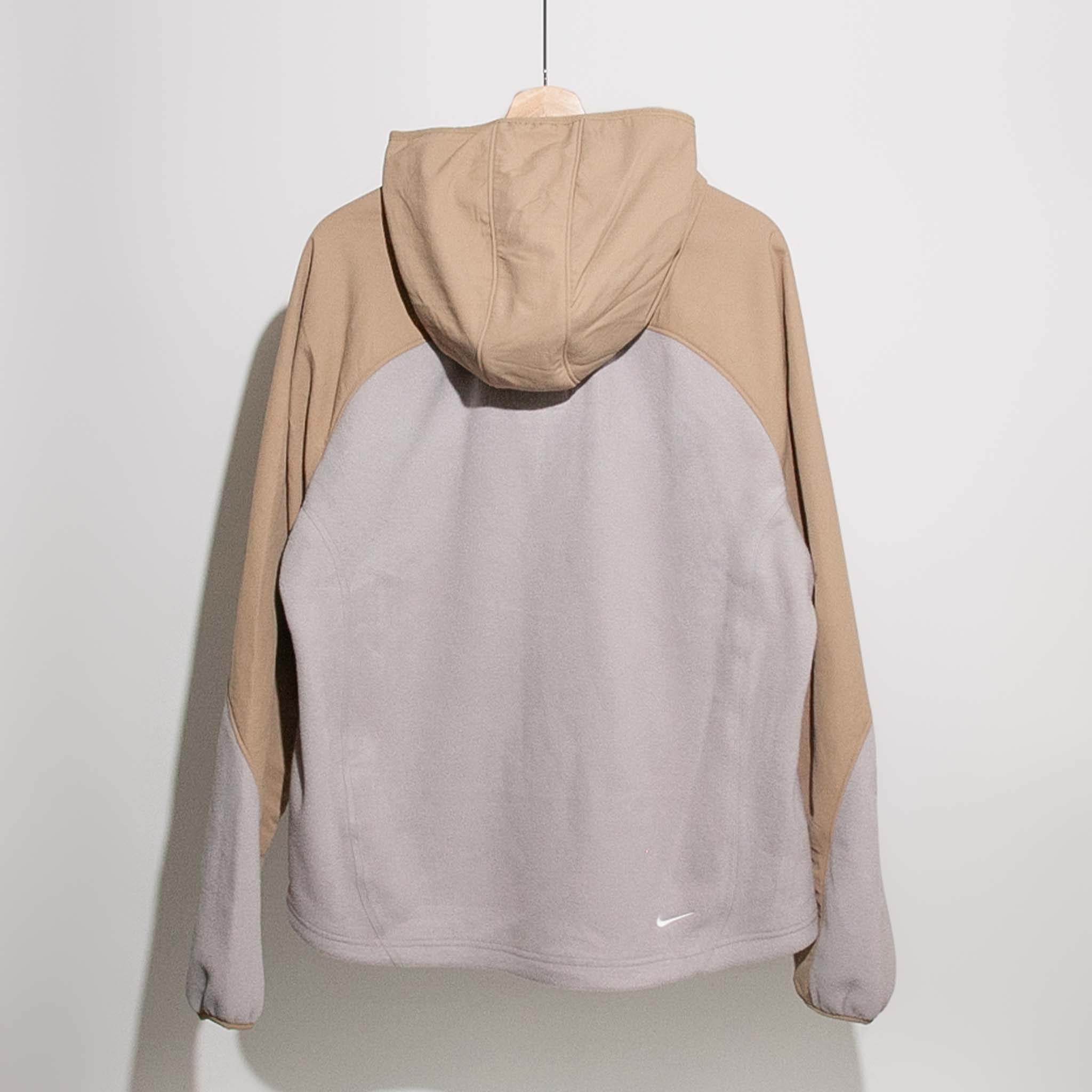 Nike ACG Plus Full-Zip Hooded Mid Layer Parachute Beige College