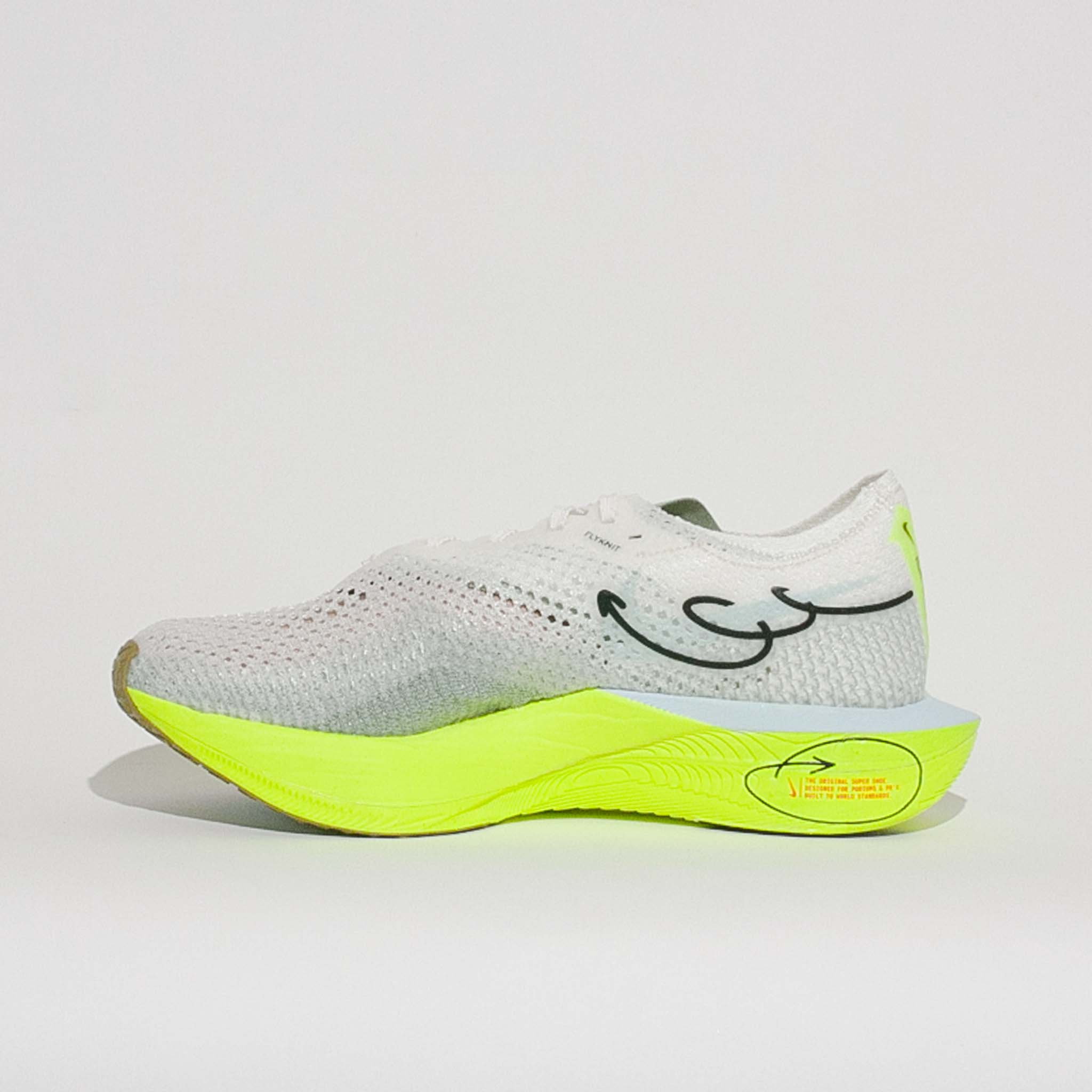 新品 ZOOMX VAPORFLY NEXT% 3 青 26cm Nike ZoomX Vaporfly Next% 3 Racing Shoes Grey / Blue / Green
