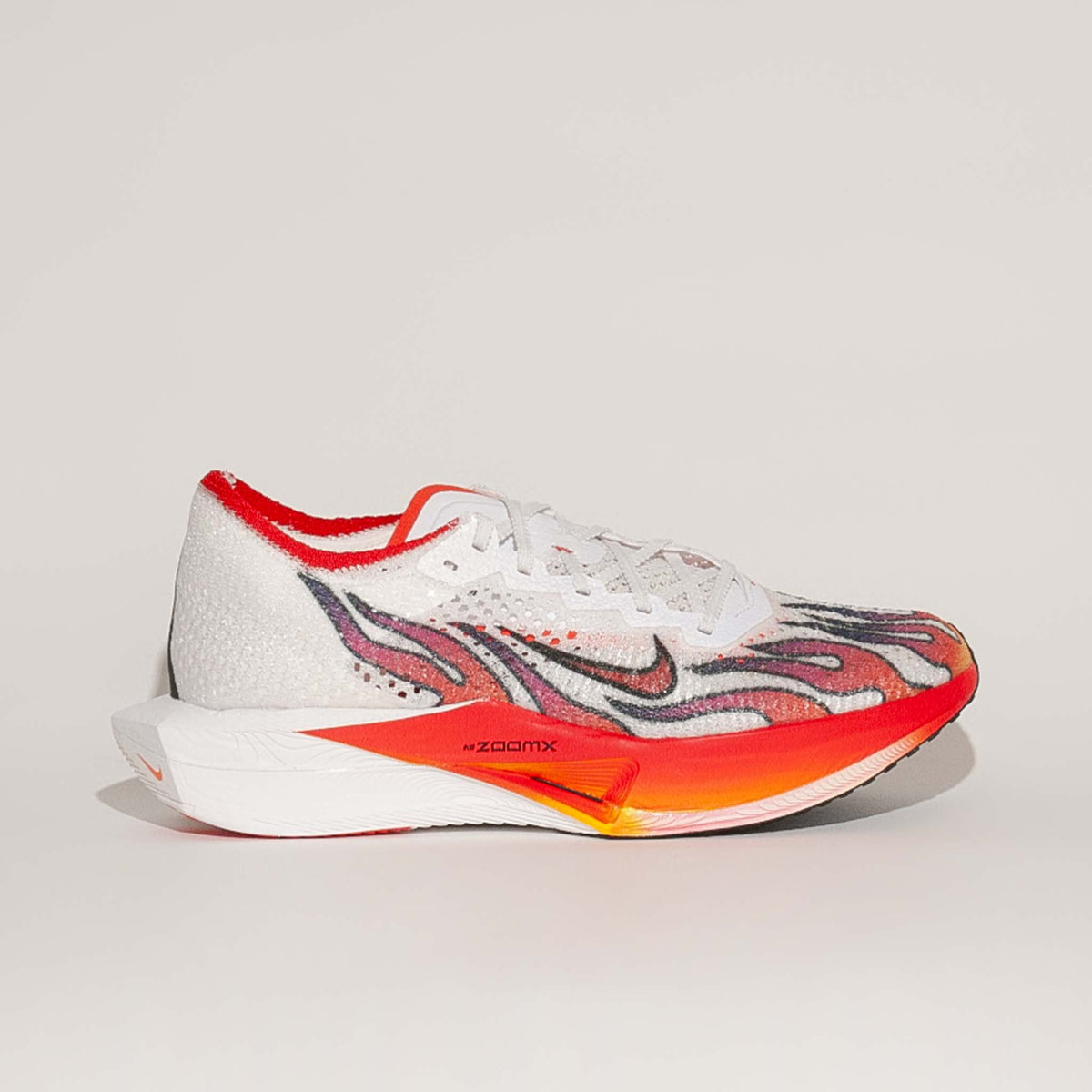 Nike ZoomX Vaporfly Next% 3 Men\'s 10.5 Running Shoes White/Orange Flyknit Lace I Nike ZoomX Vaporfly Next% 3 Men main image 3