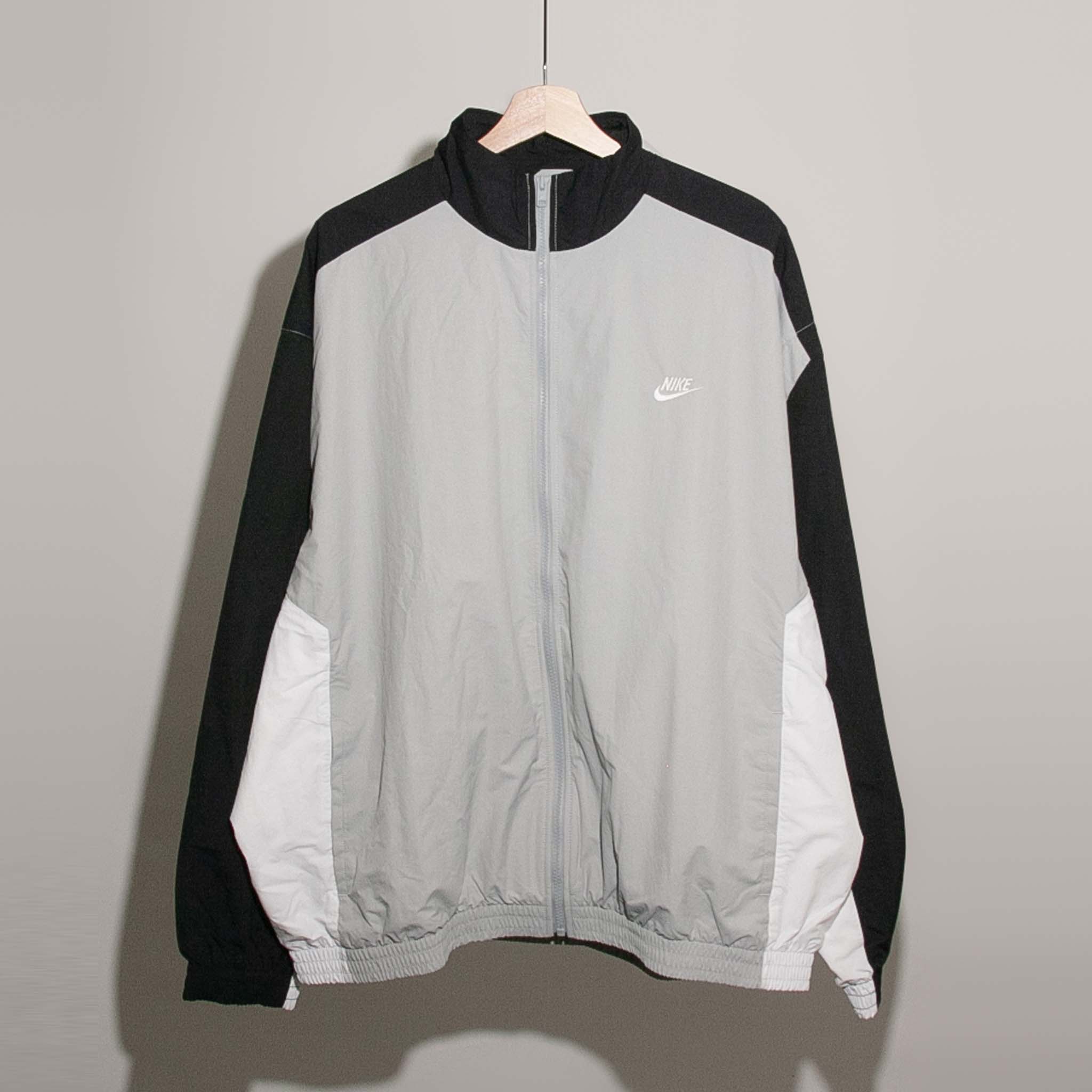 nike track top grey