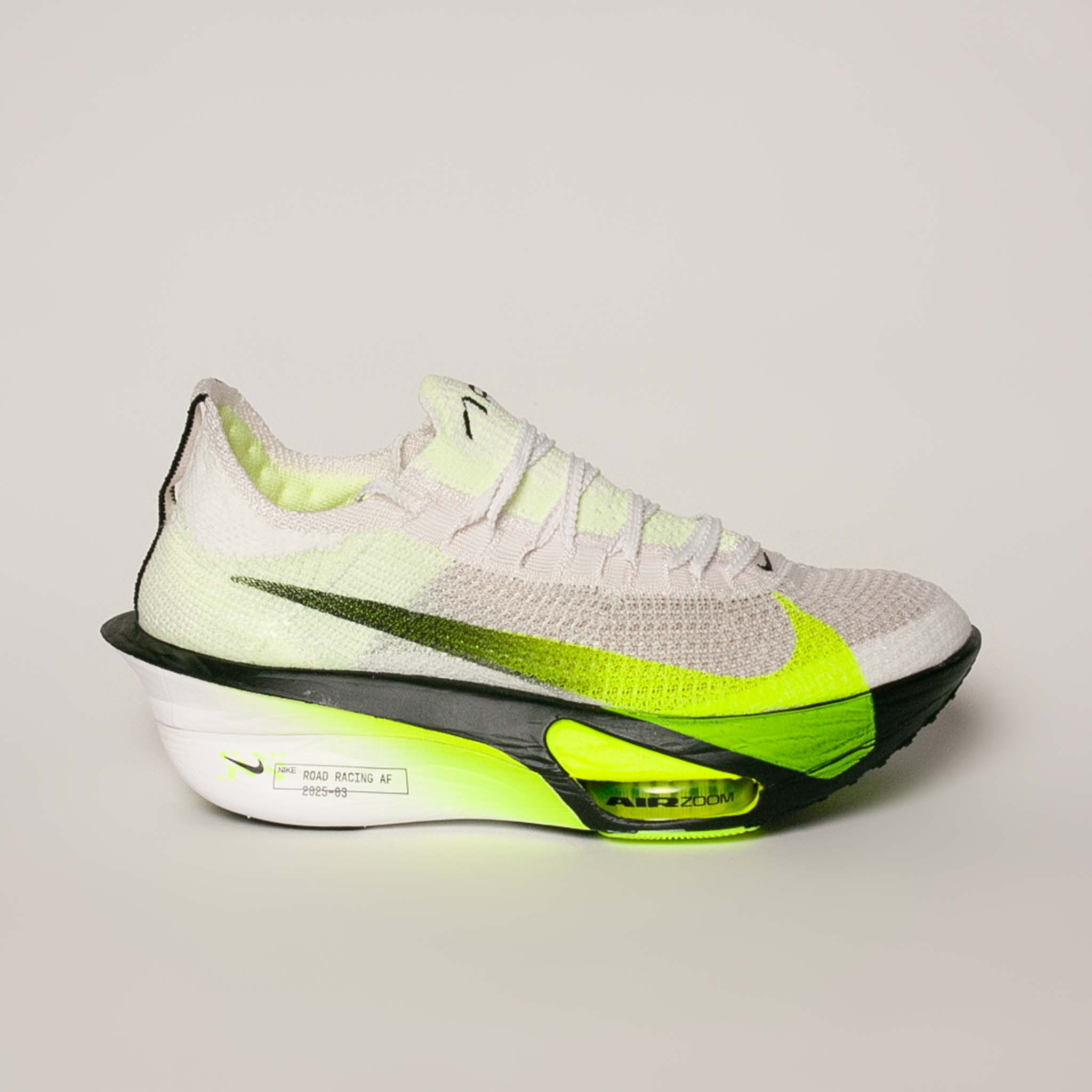 Nike Men's Air Zoom Alphafly Next% 3 IR1817-100 White/Black/Volt