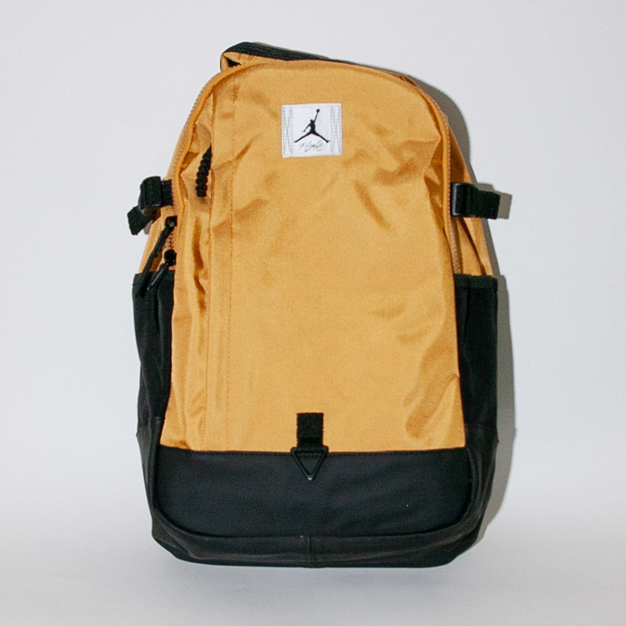 yellow jordan backpack