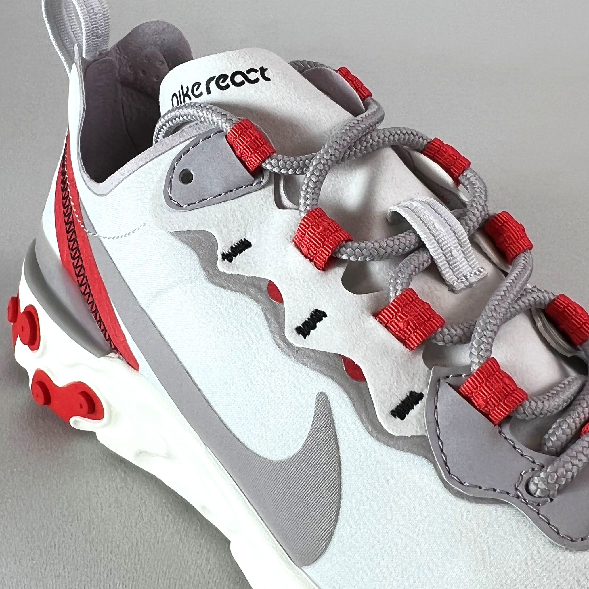 Nike react element 55 white habanero Clearance