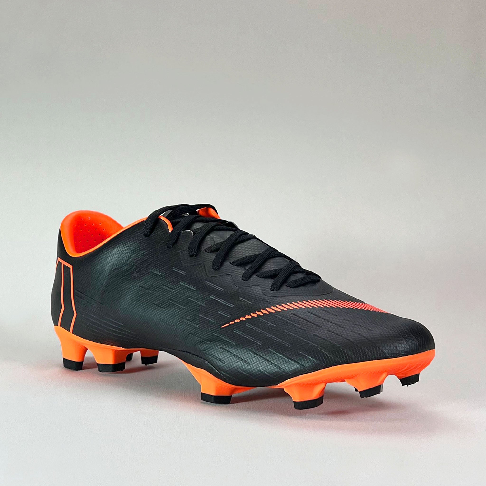 Nike mercurial vapor 12 elite fg black total orange Clearance