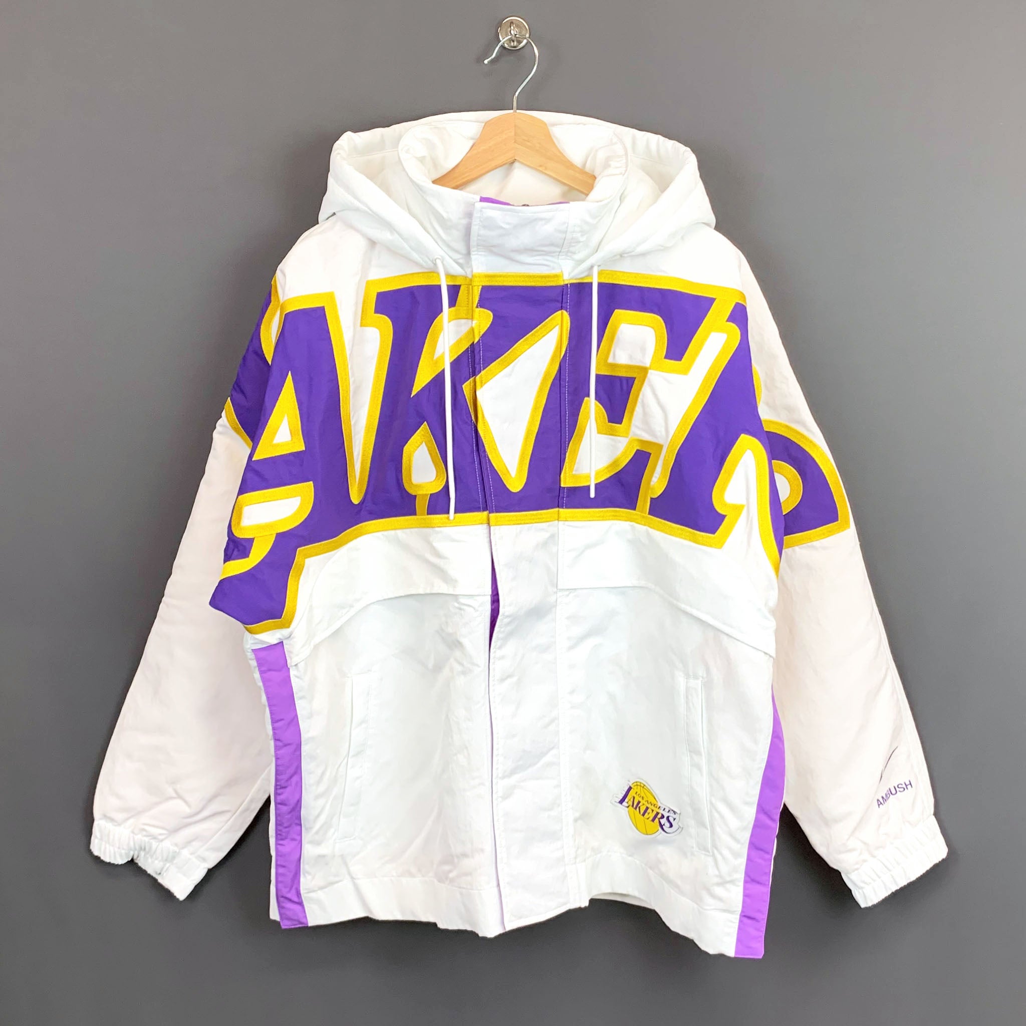 Nike x Ambush White L.A. Lakers Jacket
